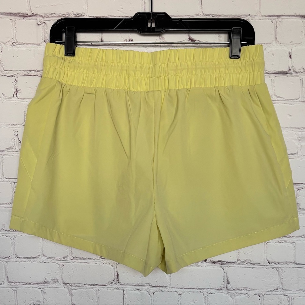 AVALANCHE Lime Green High Waisted Performance Shorts--NWT--M - Picture 6 of 15